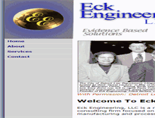 Tablet Screenshot of eckengineering.com